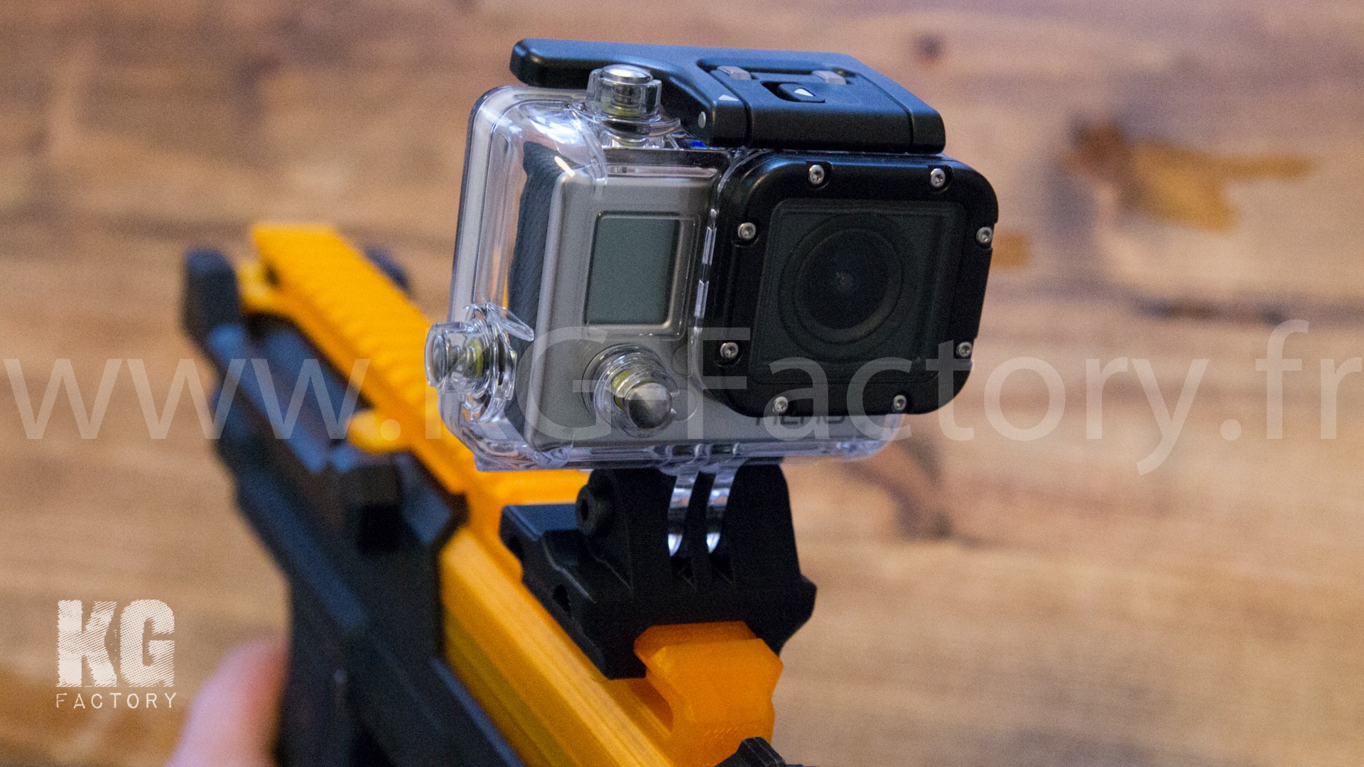 GoPro pour rail Picatinny